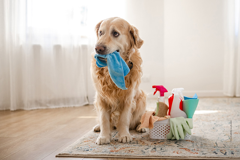 Leben mit Hund-Hygiene im Hundehaushalt Sauberkeit im Hundehaushalt